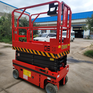 500 kg điện nâng nền tảng di động Scissor Lift với nền tảng mở rộng - Product Image 1