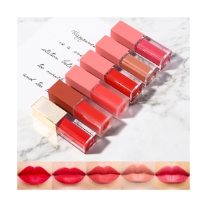 ลิปสติกเนื้อแมทกำมะหยี่ 20 สี คุณภาพสูง หรูหรา บรรจุในหลอดสีทอง ไม่มีโลโก้ รับผลิตแบรนด์ส่วนตัว กันน้ำ - Product Image 3