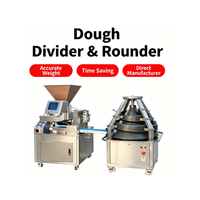 Diviseuse-rondeuse de pâte entièrement automatique et continue, machine commerciale haute capacité pour les usines alimentaires, pour la portionnement de Baozi et de Mantou