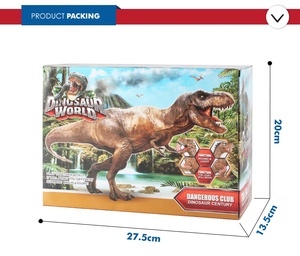 Juguetes de Dinosaurios de Plástico con Luces y Sonidos, Funcionan con Pilas - Product Image 6