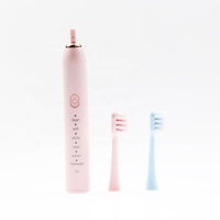 Brosse à dents électrique puissante à chargement DC pour adultes, utilisation à domicile et en voyage, logo personnalisé, brosses à dents électroniques