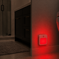 Veilleuse LED à détecteur de mouvement Amazen en promotion, à brancher sur prise murale pour chambre, cuisine, armoire, escalier, toilettes