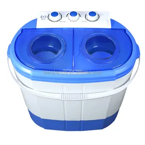 Washing Capacity Three kg Portable Mini Twin Tub Washing Machine Washer And Dryer Machine