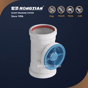 <span class=keywords><strong>Clapet</strong></span> <span class=keywords><strong>anti</strong></span>-<span class=keywords><strong>retour</strong></span> de drainage à basse pression en PP lisse 110 mm 160 mm pour évacuation des eaux usées - Product Image 4