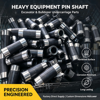 Goupilles et bagues de rechange pour excavatrices Hitachi ZX200 ZX240 ZX330, Goupille 45MnB, Bague 20MnB trempée, Pièces de rechange pour ensemble de godets