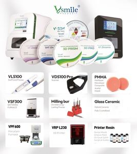 Meilleur disque dentaire de zircone de bloc en céramique multicouche de prisme 3d de la couleur A1 A2 A3 pour ouvert Cadcam fraiseuse de dentisterie numérique - Product Image 6