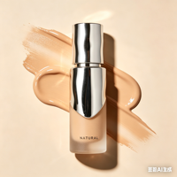 Nouveau fond de teint raffermissant infusé d'essences, fini satiné soyeux, logo personnalisé, luxe, longue tenue, imperméable et mat, maquillage pour le visage