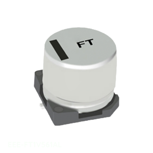 ตัวเก็บประจุแบบยึดพื้นผิว560 uF 20% 35V SMD EEE-FT1V561AL 560 uF - Product Image 1