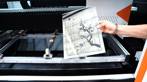 Macchina di sabbiatura <span class=keywords><strong>Laser</strong></span> a specchio lavorazione di vetro di perforazione e sabbiatura - Product Image 4