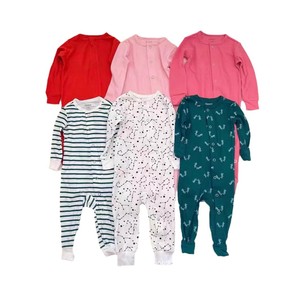 Commerce extérieur transfrontalier Combinaisons pour bébés Pyjamas tricotés à manches longues Combinaisons rampantes qui ne couvrent pas les pieds Divers Vente en gros - Product Image 1