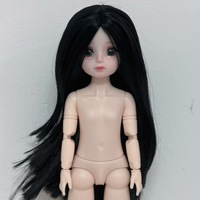 Vente en gros de figurines articulées BJD de 30 cm, style coréen, avec maquillage, corps vierge, pour personnalisation et tenue sur mesure, faites à la main