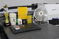 Imprimante d'autocollants 3D UV DTF 60cm 3-en-1 A1 double XP600 I3200 de 24 pouces d'imprimante à jet d'encre UV tout-en-un