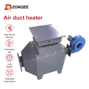 Chauffe-air électrique à ailettes pour conduits <span class=keywords><strong>d</strong></span>'air de circulation auxiliaire industrielle haute température 200KW 300KW - Product Image 1