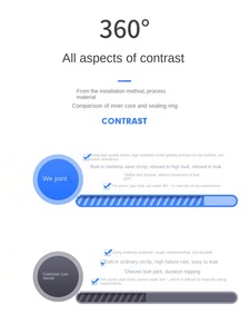 Accesorios neumáticos de la serie PC, conector rápido de rosca macho, accesorio neumático de aire de un toque, conexión rápida para PC - Product Image 6