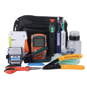 Probador de medidor de potencia óptica 10G Tasa DE DATOS Kit de limpieza de terminación de fibra óptica VFL Cable Cleaver Multi-Tool Set utilizado para <span class=keywords><strong>PON</strong></span> WIFI - Product Image 1
