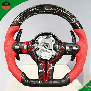 Volantes de Fibra de Carbono LED Personalizados para <span class=keywords><strong>BMW</strong></span> E90 E91 E92 E93 E87 E82 M3 Serie 3 330i <span class=keywords><strong>335d</strong></span> - Product Image 4