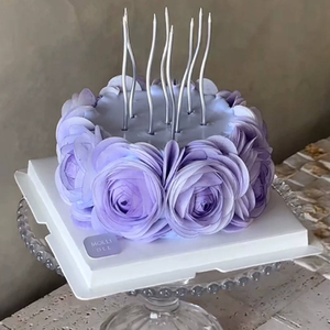 Decorazione per <span class=keywords><strong>Torta</strong></span> in Carta Wafer Circolare di Alta Qualità per Ramadan 2026, Matrimoni e Compleanni - Product Image 3
