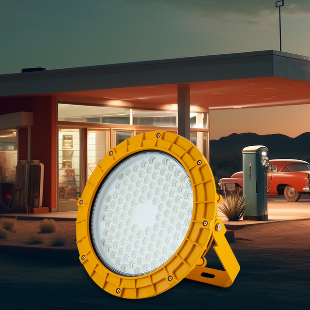 50W 100W 150W 200W Atex Certified Explosion Proof Luminaire LED Flood Light