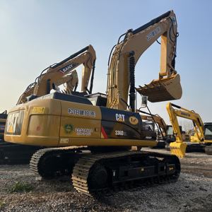 Excavatrice sur chenilles hydraulique d'occasion Caterpillar Cat336D, modèle 2020, 36 tonnes, capacité de la benne de 1,9 m, belle, à faible consommation de carburant - Product Image 1