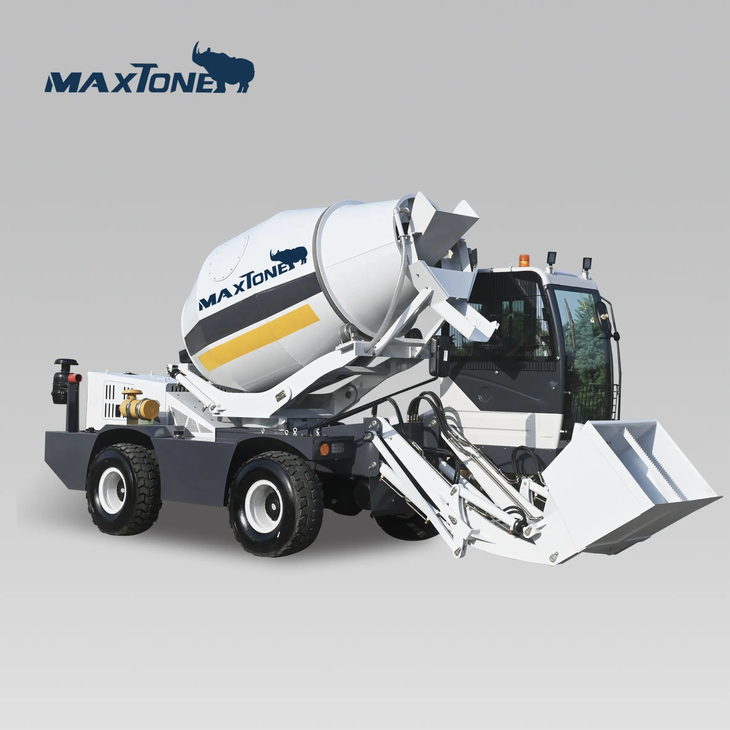 Maxtoneコンクリート機械2.0cbmセルフローディング自己3m3 5立方メートルコンクリートミキサートラック価格サウジアラビア