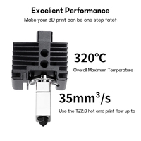 Kit de Hotend de Acero Endurecido Totalmente Metálico para Bambu Lab P1 P1S X1 X1C, con Termistor de Calentamiento y Ventilador de Refrigeración, Piezas de Actualización para Impresora 3D