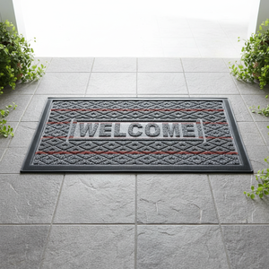 <span class=keywords><strong>Tapis</strong></span> d'Accueil Personnalisé pour Intérieur et Extérieur, Épaissi pour l'Entrée, <span class=keywords><strong>Tapis</strong></span> <span class=keywords><strong>de</strong></span> Porte avec Fond en Caoutchouc Embossé - Product Image 2