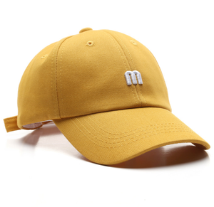 South Korean version of the parent-child simplified M letter embroidered baseball cap summer sunblock breathable boys and girls - Product Image 1
