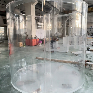 Custom Size Lage Prijs Cilindrische Acryl Kwallen Tank Ronde Acryl Aquarium - Product Image 3