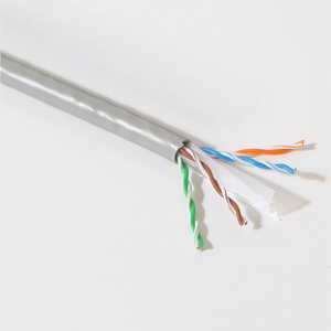 Cat6a LAN Cáp Ethernet 1000ft số lượng lớn mạng lan dây 23AWG Rắn Đồng UTP tốc độ cao <span class=keywords><strong>Internet</strong></span> cáp ổn định kết nối màu xám - Product Image 2