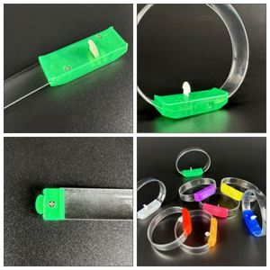 2025 Novelty Gifts Wristband Custom Design Clear Bio TPU Led Flashing Flight Bracelet for Parties - Product Image 3