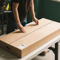 Emballage pour instruments de musique, boîtes rigides en carton ondulé, antichoc, écologiques, impression personnalisée, marquage à chaud UV, grande taille, piano