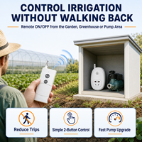 Prise de télécommande RF longue portée pour pompes à eau compatibles, AC 220V, accessoire d'irrigation de jardin
