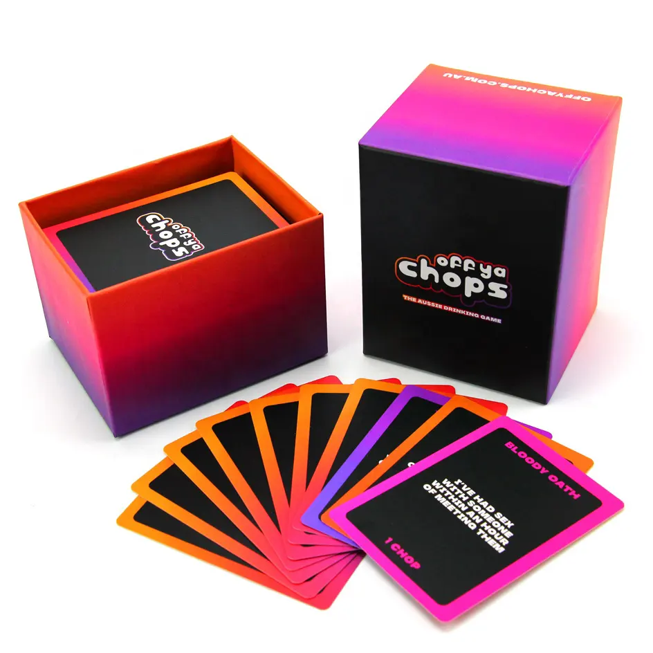 Çift katlı özel kutu ve kartları 100% şeffaf plastik oyun kartları makinesi Baloot Dropshipping