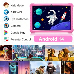 Tablette éducative pour enfants de 10,1 pouces, 16 Go + 1 To, double SIM, 5G WiFi, contrôle parental, 8000 mAh, appareil photo, Android 14 - Product Image 5