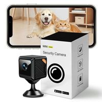 Mini Cámara WiFi 1080P HD Inalámbrica con Monitor Remoto, Visión Nocturna, Seguridad para el Hogar, Cámara de Tamaño Pequeño