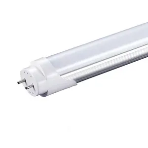 CE Alto brillo T8 1500mm 6500K 4000K 3000K Carcasa LED lámpara de tubo de lámpara de plástico para interior tienda Oficina