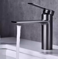 Robinets de salle de bain de style simple MESA bassin coloré robinet en laiton mélangeur de corps en cuivre