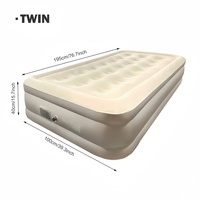 Matelas Gonflable d'Extérieur Pliable avec Pompe Intégrée, Vente en Gros OEM ODM, Matelas de Camping Gonflable Économique