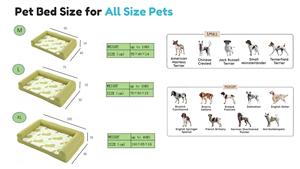 Cozy Orthopedic Bolster Sofa <strong>Bed</strong> for <strong>Dogs</strong> &amp; Cats Luxury Rectangle <strong>Bed</strong> with Linen &amp; Sponge <strong>Fashionable</strong> Full Support Design - Product Image 3