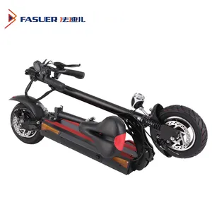 畅销48V 10Ah强力电动滑板车廉价可折叠两轮便携式成人折叠滑板车