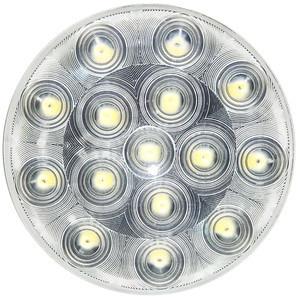 Nouveau Camion Remorque systèmes d'éclairage kit 4 pouces rond Blanc revenaient lampes - Product Image 1