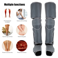 Bottes de massage des jambes Gude GD-L05 avec chauffage, enveloppement complet à 360°, contrôle de la compression et de la circulation, contrôle du temps
