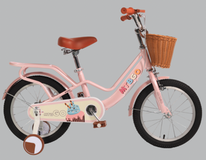 MTBGO Bicicleta para Niñas y Niños de 12 y 16 Pulgadas, Cuadro de Acero de Alto Carbono, Frenos, Bicicleta Infantil para Niñas - Product Image 6