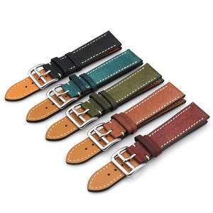 <span class=keywords><strong>Cinturino</strong></span> per Orologio in Pelle di Prima Qualità a Due Pezzi, <span class=keywords><strong>Cinturino</strong></span> di Lusso in Pelle 20mm <span class=keywords><strong>22mm</strong></span>, <span class=keywords><strong>Cinturino</strong></span> per Orologio in Pelle Pieno Fiore Conciata al Vegetale Italiana - Product Image 3