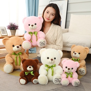 Venta al por mayor adorable oso <span class=keywords><strong>de</strong></span> peluche suave muñecos <span class=keywords><strong>de</strong></span> peluche personalizado juguetes <span class=keywords><strong>de</strong></span> animales <span class=keywords><strong>de</strong></span> peluche para niñas rellenos <span class=keywords><strong>de</strong></span> algodón PP inspirado en <span class=keywords><strong>Dante</strong></span> - Product Image 4