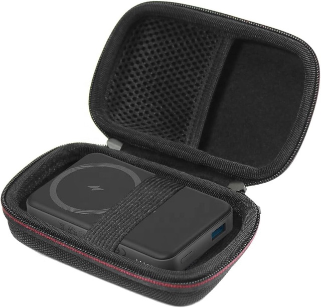 Custom Travel Tool EVA Case for Anker 633 Magnetic Battery 10000mAh Foldable Magnetic Wireless Portable Charger Bag