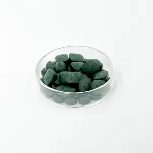 Progota suministro de fábrica a granel tabletas de espirulina natural nutritiva 250mg