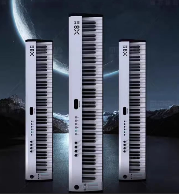 MIDIPLUS X8HIII Professional Arrangement Controller Piano Keyboard 88-Keys Musical Instrument Accessory