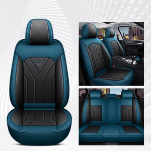 5-<strong>Seats</strong> Luxury Sports <strong>Car</strong> <strong>Seat</strong> Cover Breathable PU Leather PVC Universal <strong>Wrap</strong> <strong>for</strong> All Models Four Seasons Wear-Resistant Modern - Product Image 6