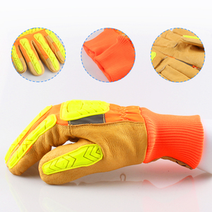 قفازات مخصصة للبيع بالجملة من المصنع قفازات إنقاذ للعمل مقاومة للقطع ومقاومة للصدمات - Product Image 2